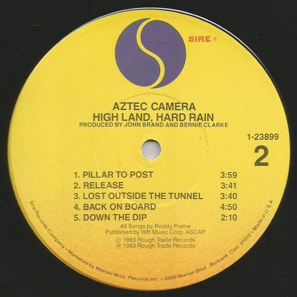 Aztec Camera : High Land, Hard Rain (LP, Album, Win)