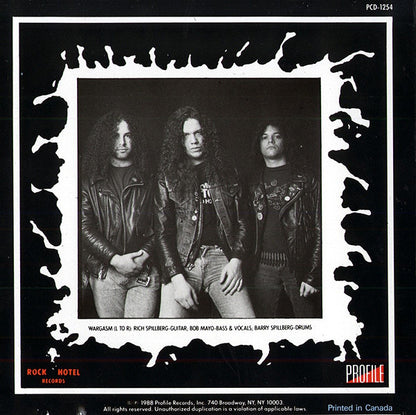 Wargasm : Why Play Around? (CD, Album)