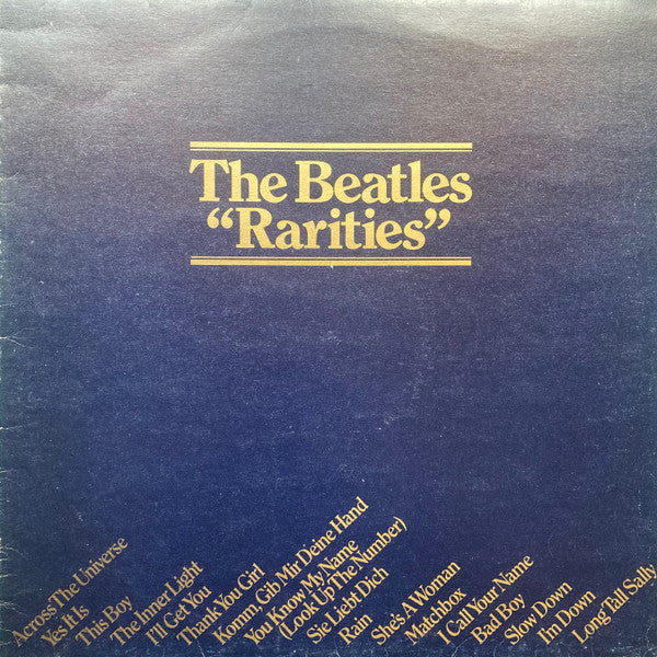 The Beatles : Rarities (LP, Comp, Mono)