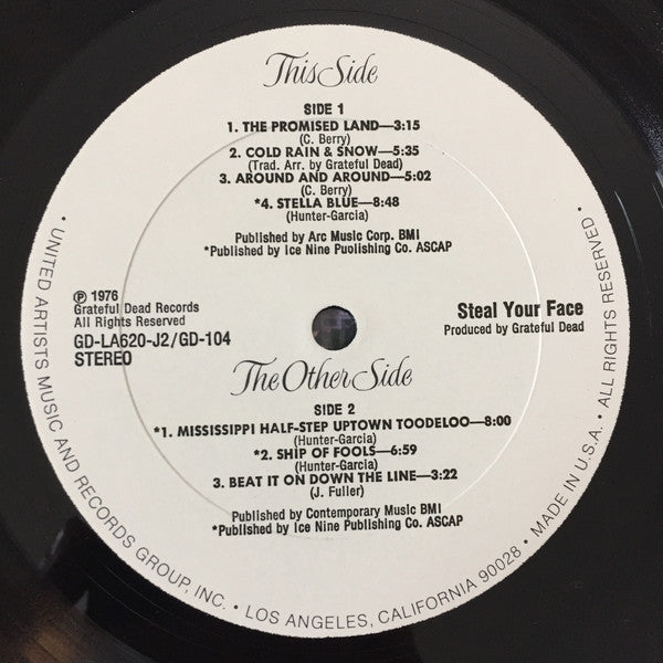 Grateful Dead* : Steal Your Face (2xLP, All)
