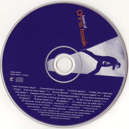 Chris Isaak : Best Of Chris Isaak (HDCD, Comp, RM)