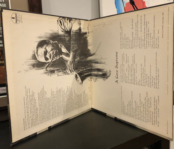 John Coltrane : A Love Supreme (LP, Album, RE, Gat)