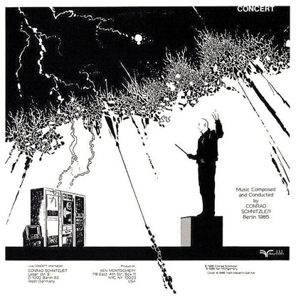 Conrad Schnitzler : Concert (LP, Album, Whi)