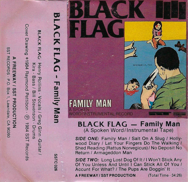 Black Flag : Family Man (Cass, Album)