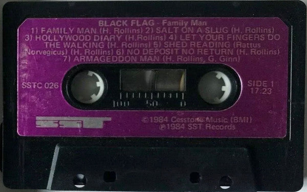 Black Flag : Family Man (Cass, Album)