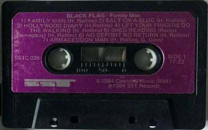 Black Flag : Family Man (Cass, Album)