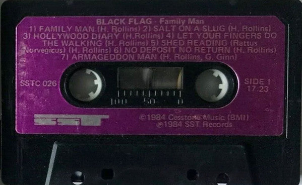 Black Flag : Family Man (Cass, Album)