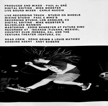 Circle Jerks : Gig (CD, Album)