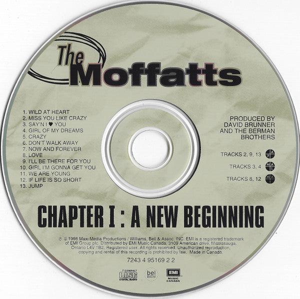 The Moffatts : Chapter I: A New Beginning (CD, Album)