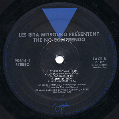 Les Rita Mitsouko : The No Comprendo (LP, Album)