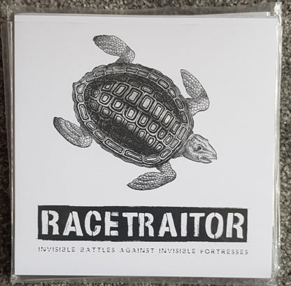 Racetraitor : Invisible Battles Against Invisible Fortresses (7", Num, Gre)