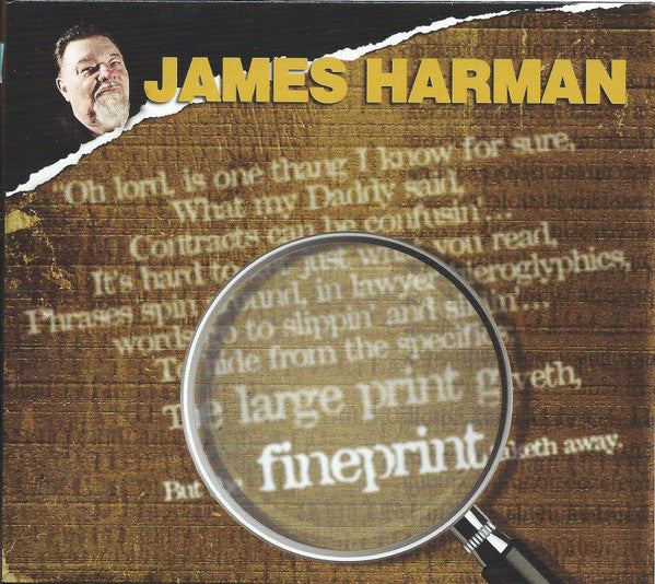 James Harman : Fineprint (CD, Album)
