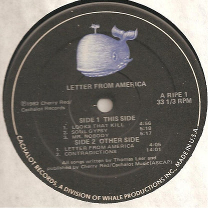 Thomas Leer : Letter From America (2xLP, Album)