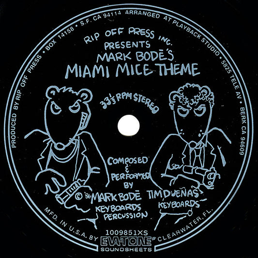 Mark Bodé : Miami Mice Theme (Flexi, 7", Single)