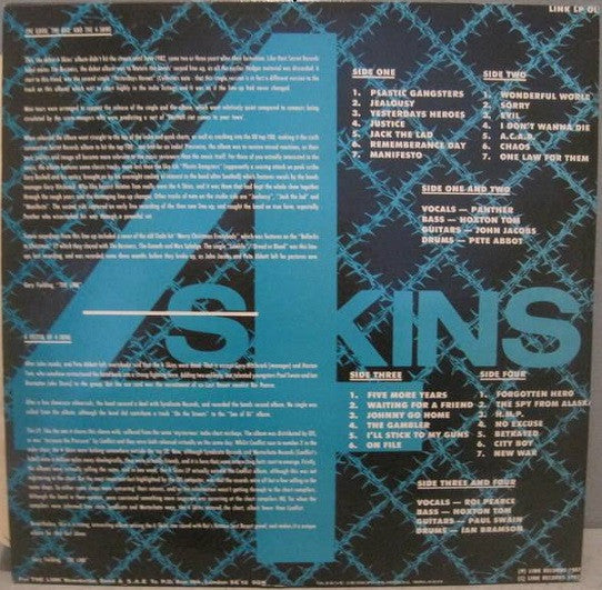 4 Skins : A Few 4 Skins More Volume 1 (2xLP, Comp, Blu)