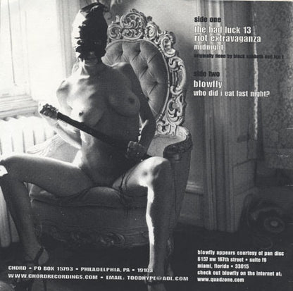 Bad Luck Thirteen Riot Extravaganza, Blowfly : Sex And Violence (7")