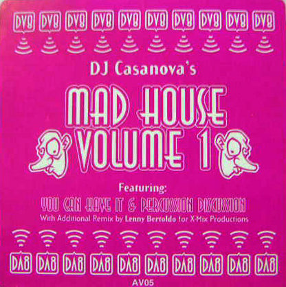 Charley Casanova : Mad House (Volume 1) (12")