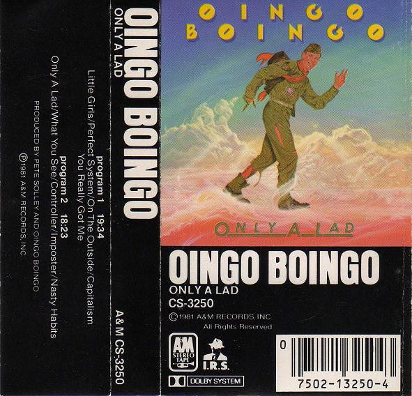 Oingo Boingo : Only A Lad (Cass, Album, RE, Gri)