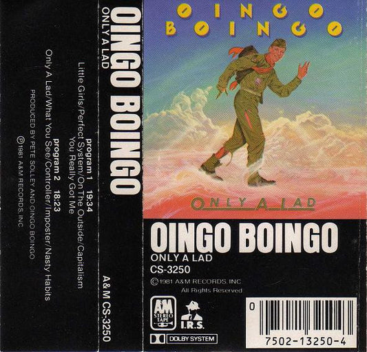 Oingo Boingo : Only A Lad (Cass, Album, RE, Gri)