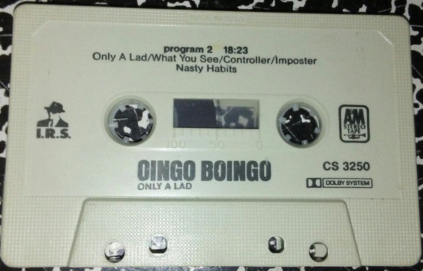 Oingo Boingo : Only A Lad (Cass, Album, RE, Gri)