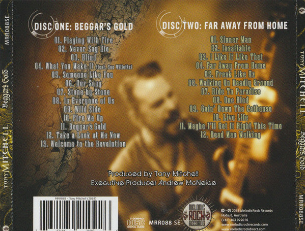 Tony Mitchell (2) : Beggars Gold (2xCD, Album)