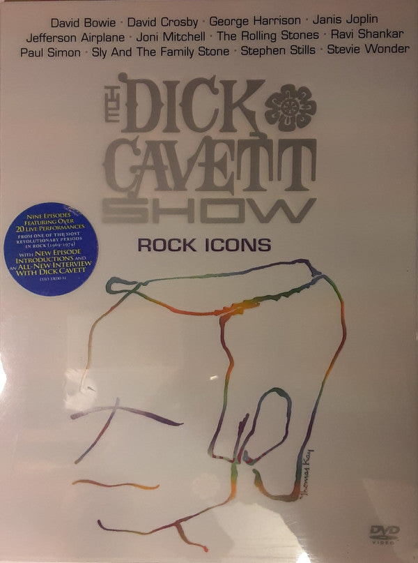 Various : The Dick Cavett Show: Rock Icons (3xDVD-V, Mono, RE, NTSC)
