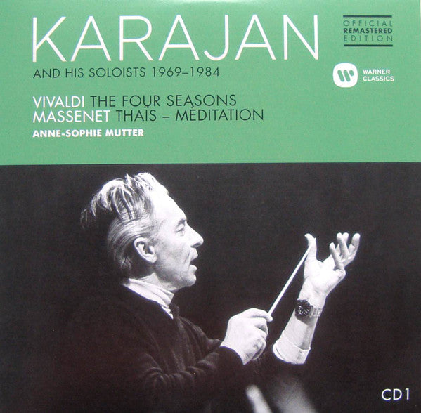 Karajan* - Kremer*, Mutter*, Oistrakh*, Rostropovich*, Weissenberg* : Karajan And His Soloists II (1969-1984) (10xCD, Comp, RM + Box)