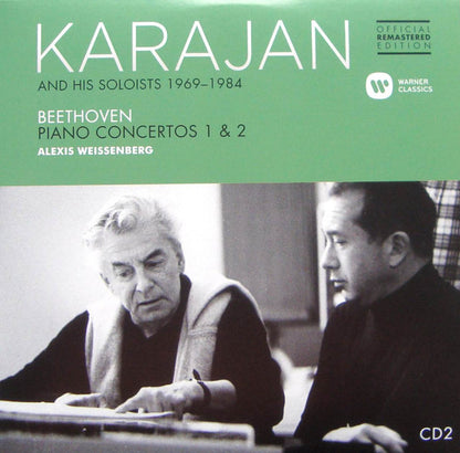 Karajan* - Kremer*, Mutter*, Oistrakh*, Rostropovich*, Weissenberg* : Karajan And His Soloists II (1969-1984) (10xCD, Comp, RM + Box)