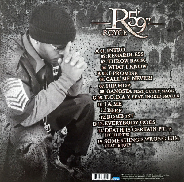 Royce Da 5'9" : Death Is Certain (2xLP, Album, RSD, RE, Red)