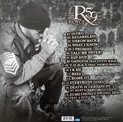 Royce Da 5'9" : Death Is Certain (2xLP, Album, RSD, RE, Red)