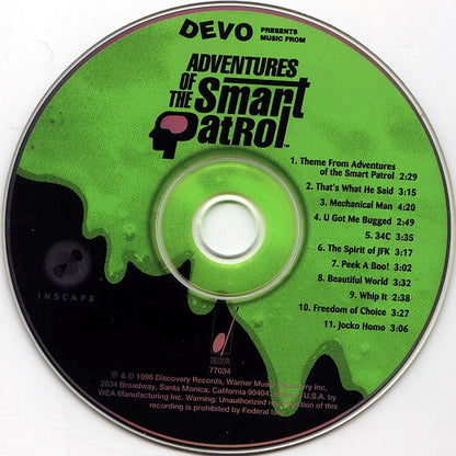 Devo : Music From Adventures Of The Smart Patrol (CD, Comp)