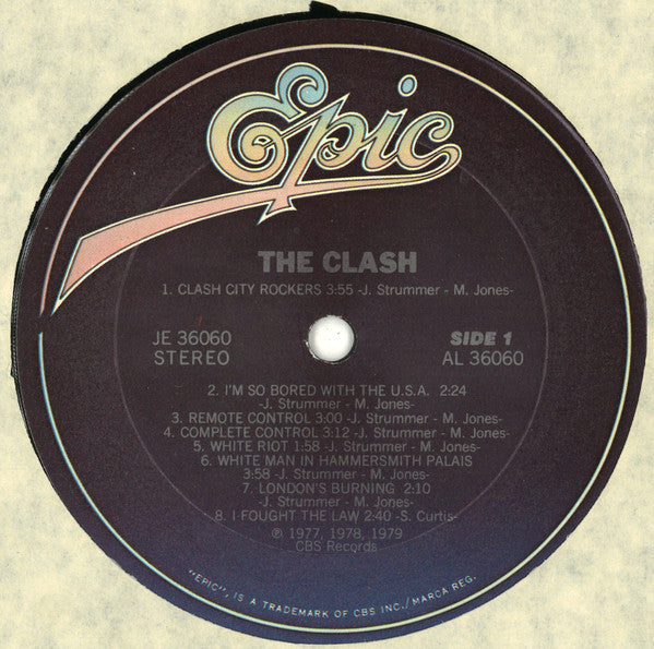 The Clash : The Clash (LP, Album, Pit + 7", Pit)