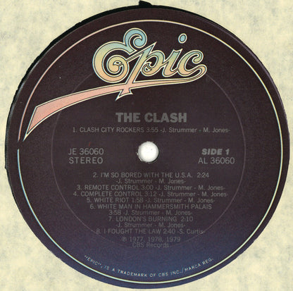 The Clash : The Clash (LP, Album, Pit + 7", Pit)