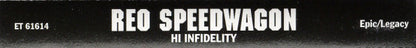 REO Speedwagon : Hi Infidelity (Cass, Album, RE, Cle)