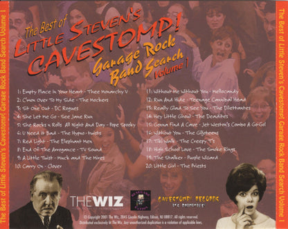 Various : The Best Of Little Steven's Cavestomp! Garage Rock Band Search Volume 1 (CD, Comp)