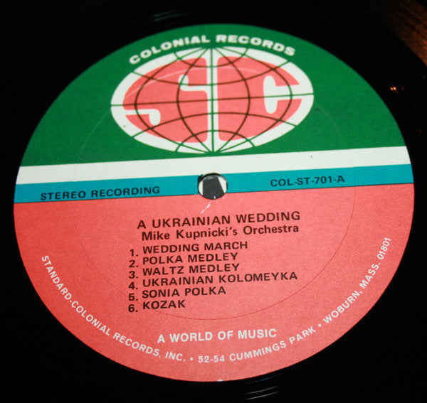 Mike Kupnicki : A Ukrainian Wedding (LP, Album)