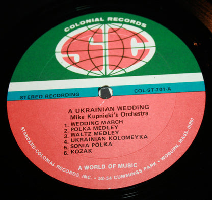 Mike Kupnicki : A Ukrainian Wedding (LP, Album)