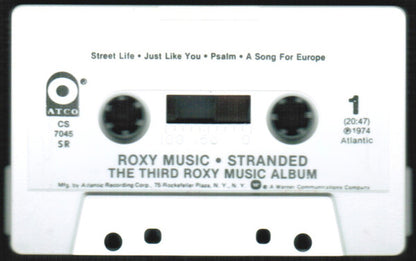 Roxy Music : Stranded (The Third Roxy Music Album) (Cass, Album, RE, SR )