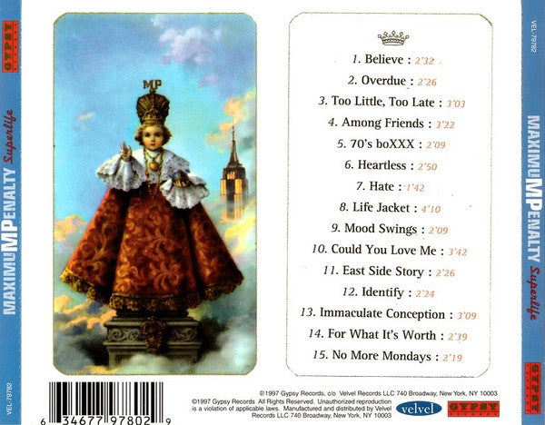 Maximum Penalty : Superlife (CD, Album)