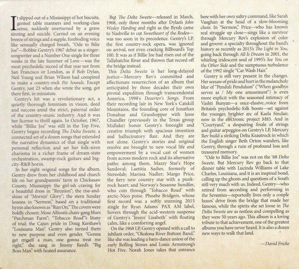 Mercury Rev : Bobbie Gentry's The Delta Sweete Revisited (CD, Album, Dig)