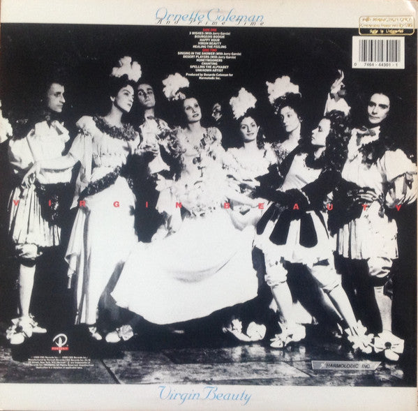 Ornette Coleman And Prime Time (5) : Virgin Beauty (LP, Album, Car)