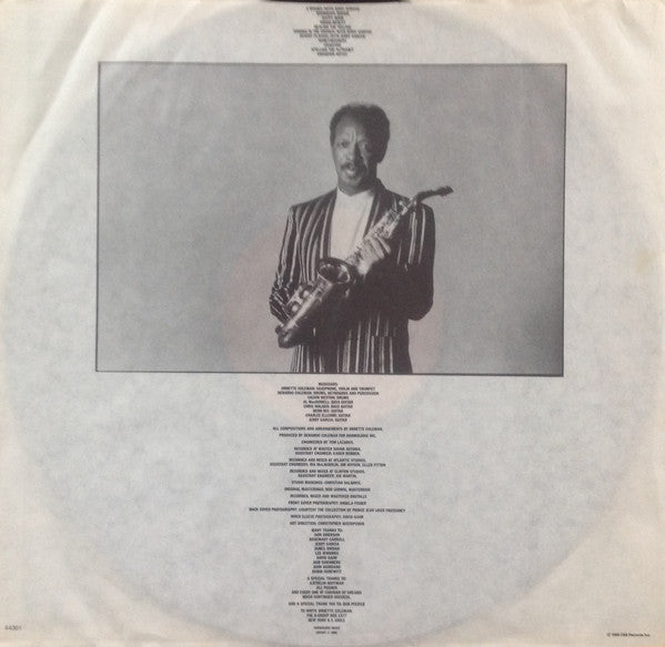 Ornette Coleman And Prime Time (5) : Virgin Beauty (LP, Album, Car)