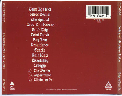 Sonic Youth : Daydream Nation (CD, Album)