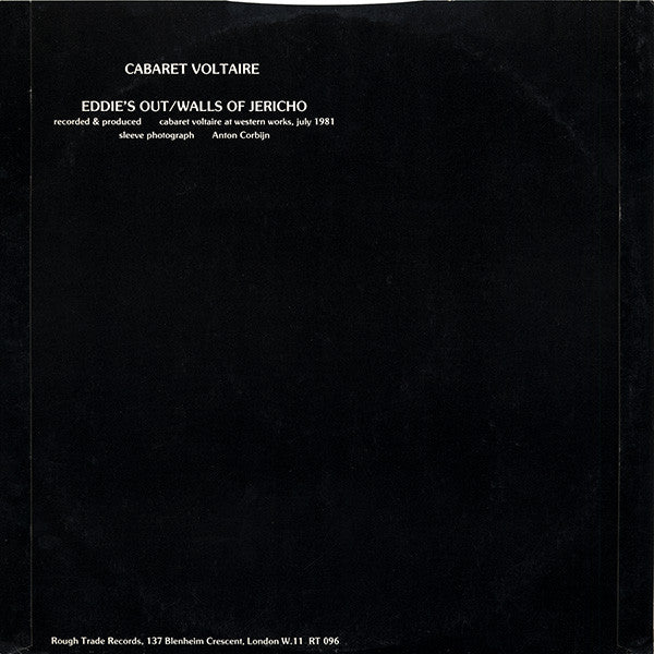Cabaret Voltaire : Eddie's Out / Walls Of Jericho (12")