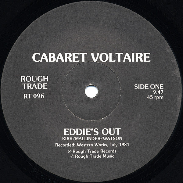 Cabaret Voltaire : Eddie's Out / Walls Of Jericho (12")
