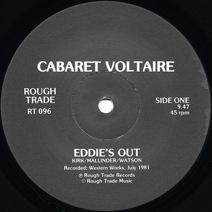 Cabaret Voltaire : Eddie's Out / Walls Of Jericho (12")