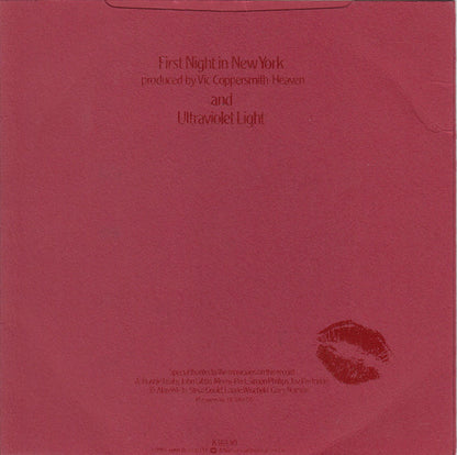 Claire Hamill : First Night In New York (7", Promo)
