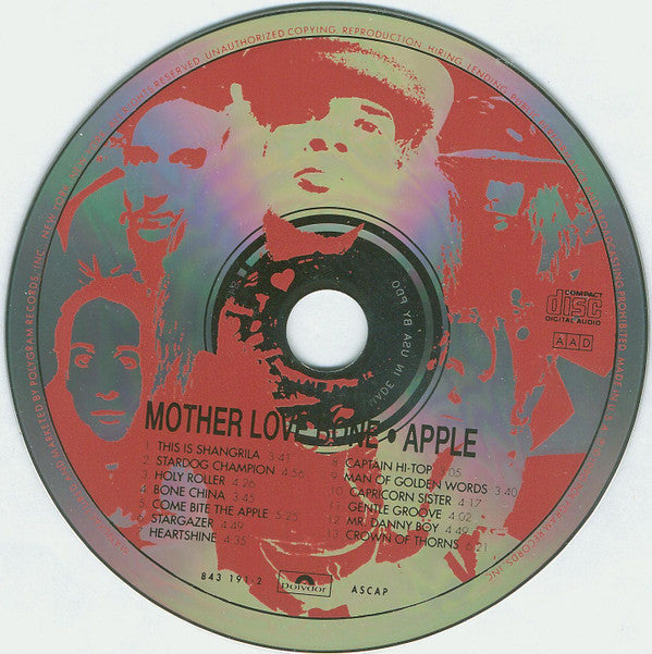 Mother Love Bone : Apple (CD, Album)