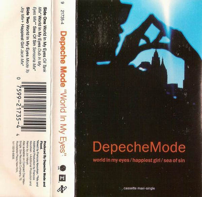 DepecheMode* : World In My Eyes / Happiest Girl / Sea Of Sin (Cass, Maxi, SR,)