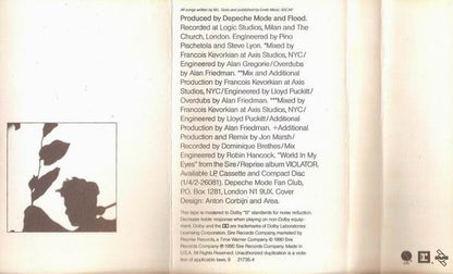 DepecheMode* : World In My Eyes / Happiest Girl / Sea Of Sin (Cass, Maxi, SR,)